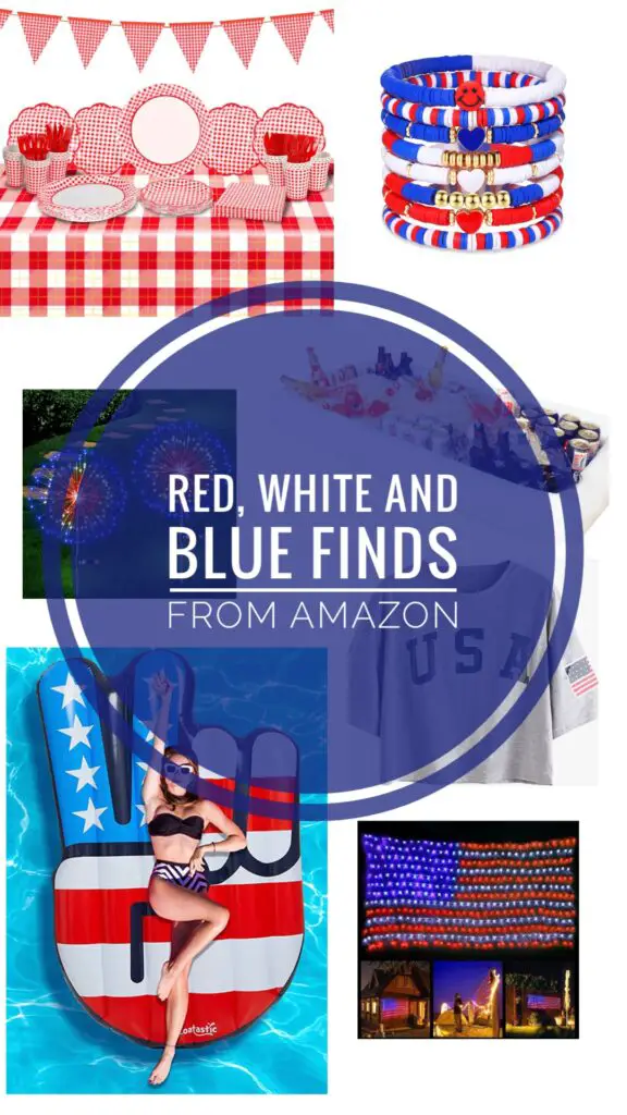 Red, White and Blue Finds from Amazon