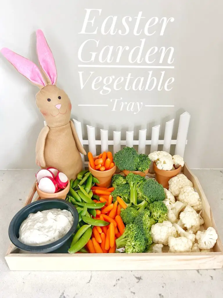 Easter Garden Vegetable Tray