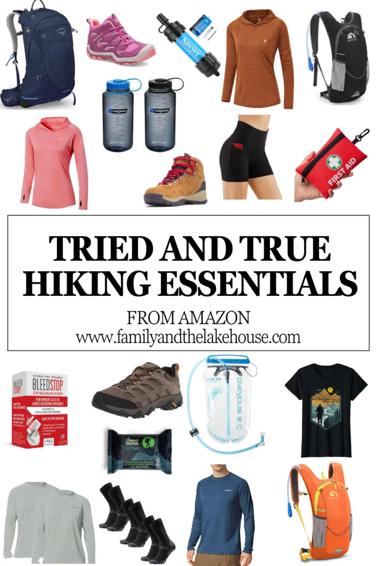 Hiking Essentials from Amazon